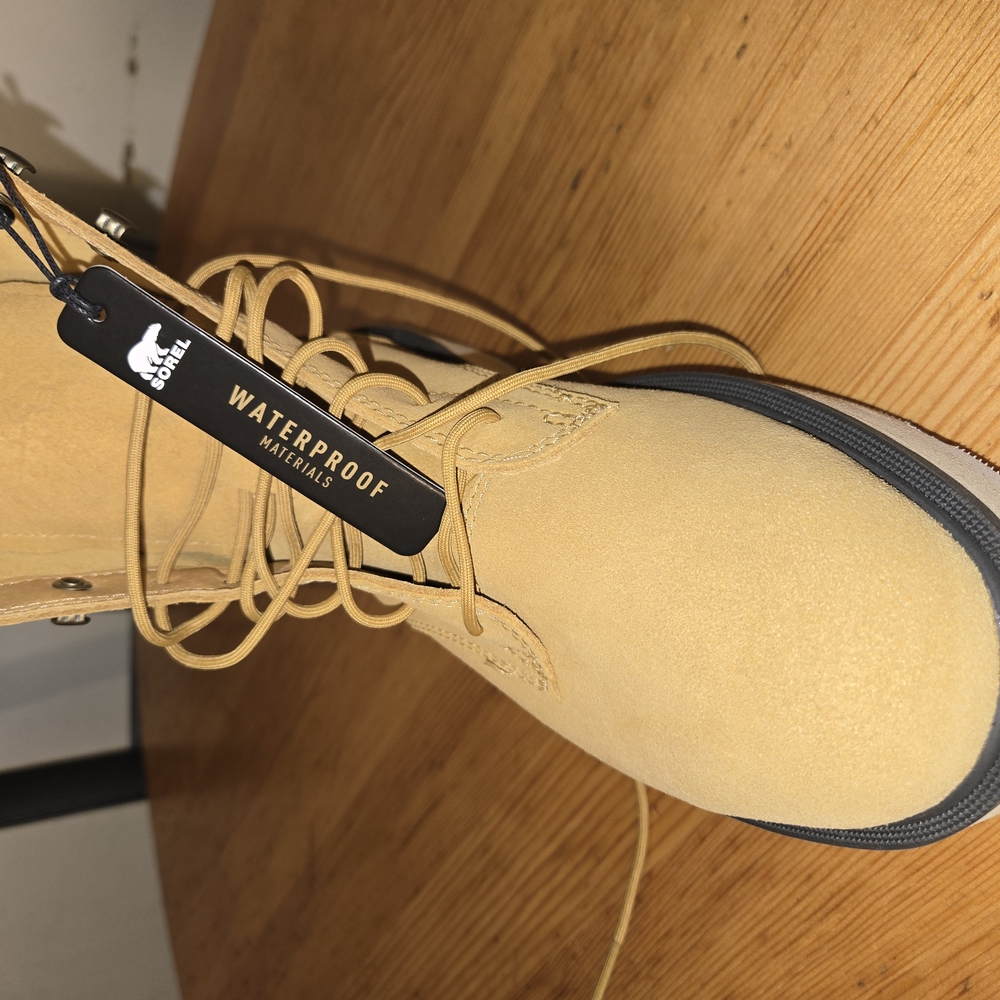 Sorel Waterproof Tan Boots